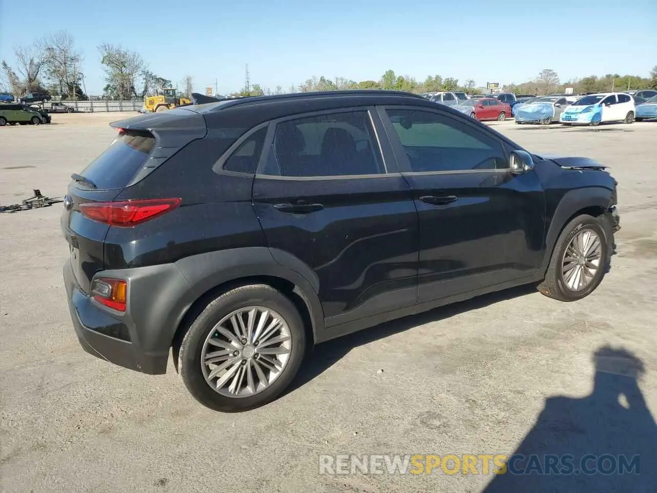 3 fotografías del automóvil dañado KM8K62AA2KU359920 HYUNDAI KONA 2019