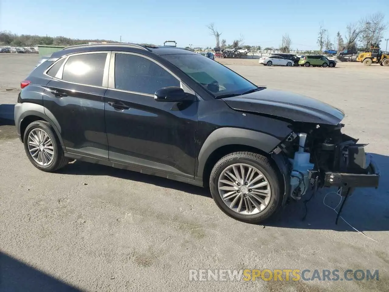 4 fotografías del automóvil dañado KM8K62AA2KU359920 HYUNDAI KONA 2019