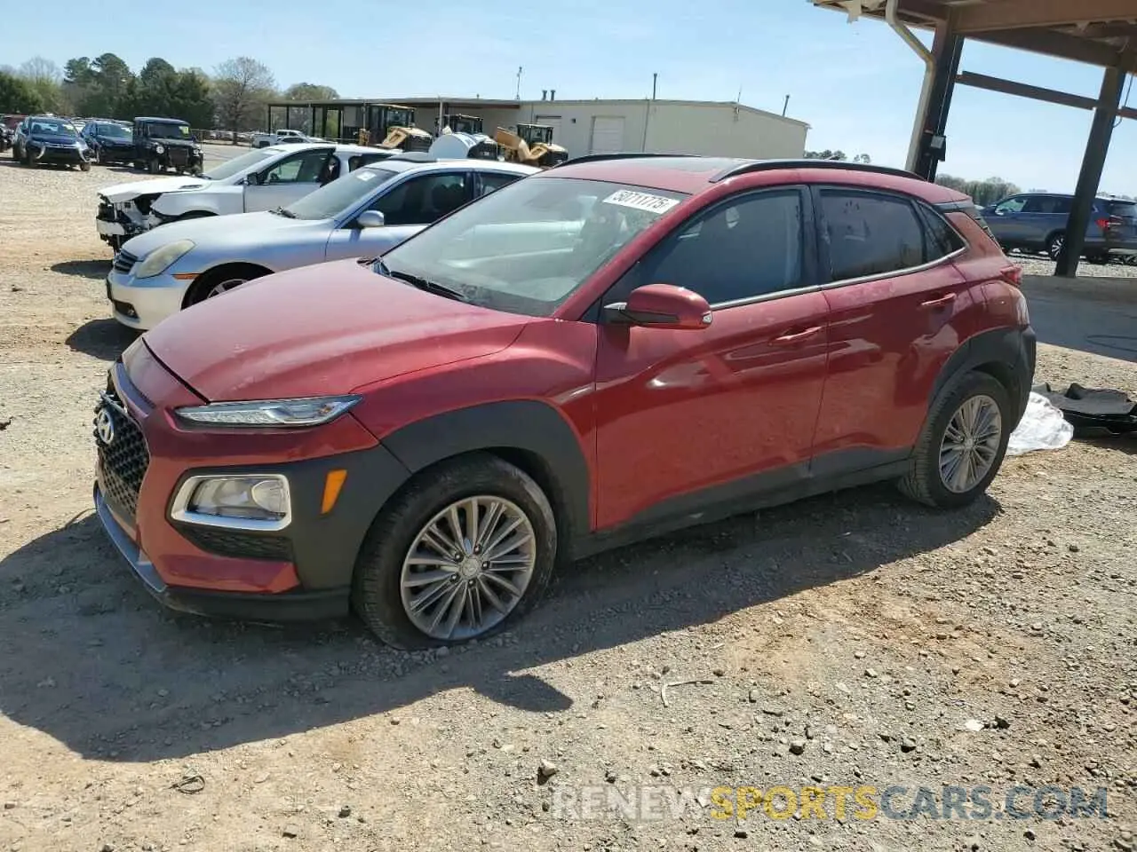 1 fotografías del automóvil dañado KM8K62AA4KU255672 HYUNDAI KONA 2019