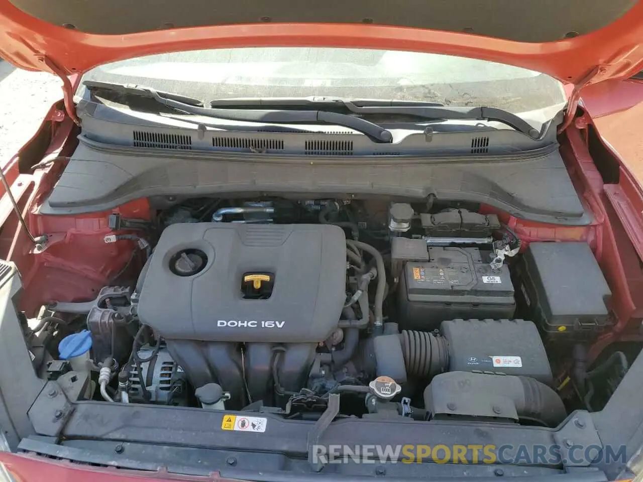 12 fotografías del automóvil dañado KM8K62AA4KU255672 HYUNDAI KONA 2019