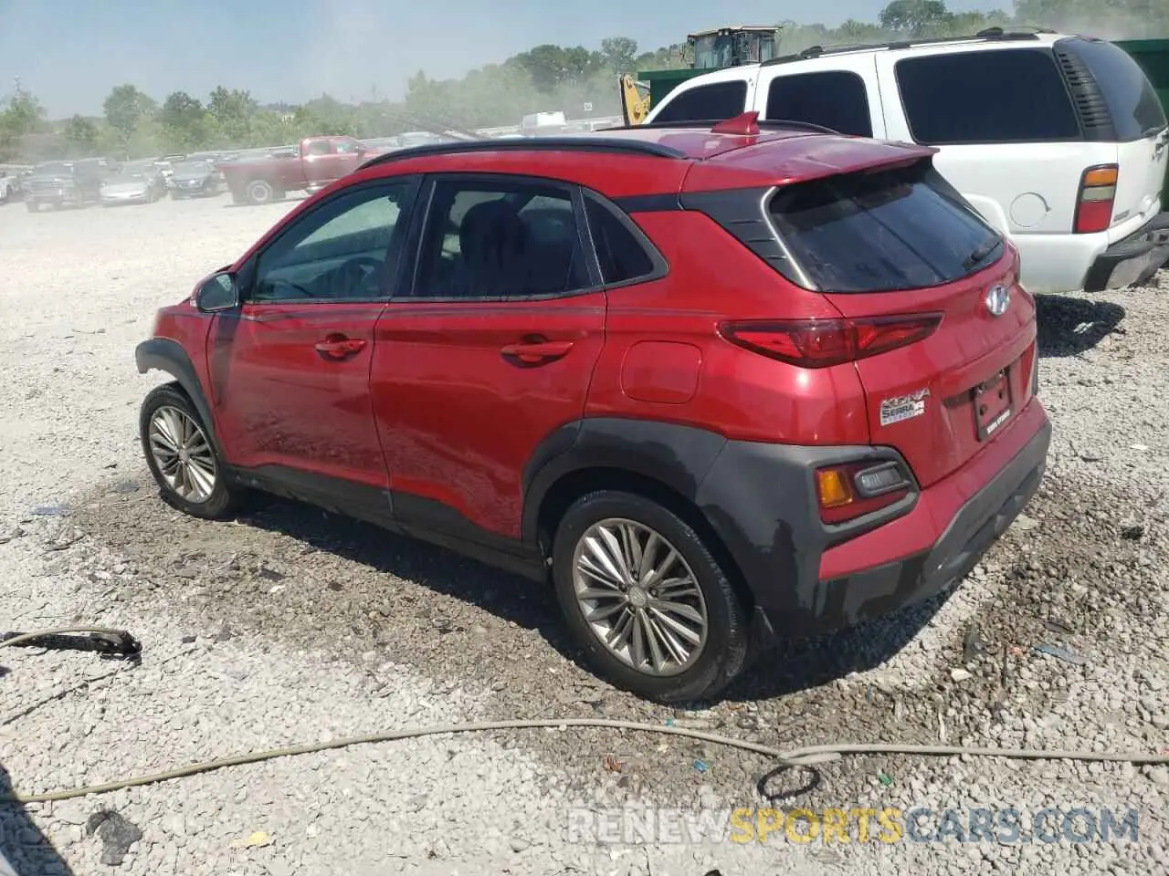 2 fotografías del automóvil dañado KM8K62AA5KU244325 HYUNDAI KONA 2019