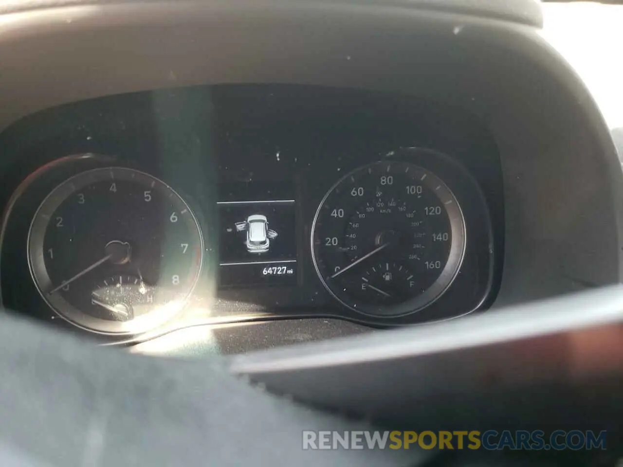 9 fotografías del automóvil dañado KM8K62AA5KU244325 HYUNDAI KONA 2019