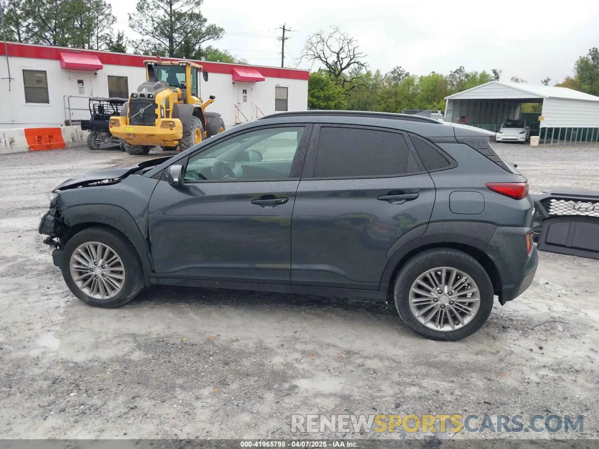 14 fotografías del automóvil dañado KM8K6CAA4KU257251 HYUNDAI KONA 2019