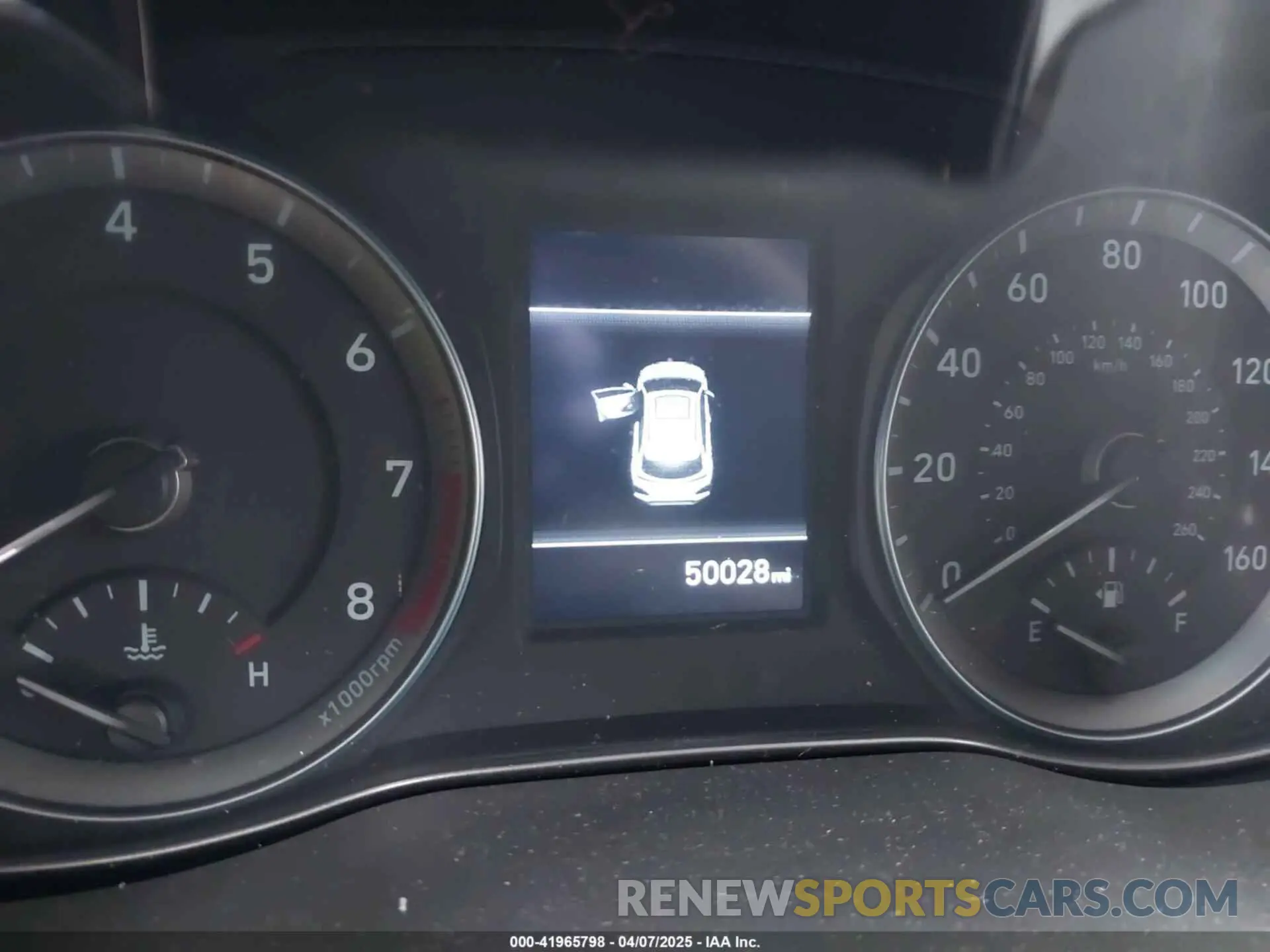 7 fotografías del automóvil dañado KM8K6CAA4KU257251 HYUNDAI KONA 2019