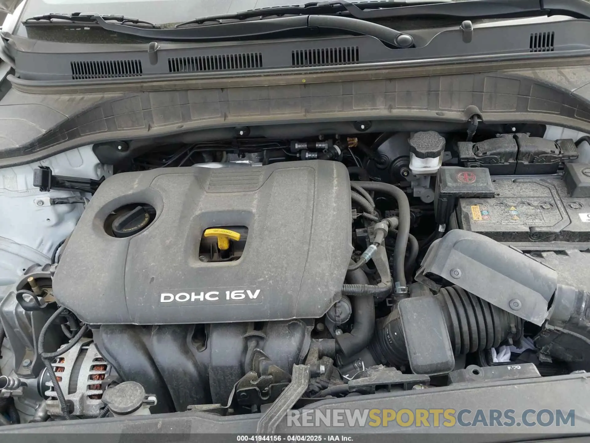 10 fotografías del automóvil dañado KM8K12AA0LU433240 HYUNDAI KONA 2020