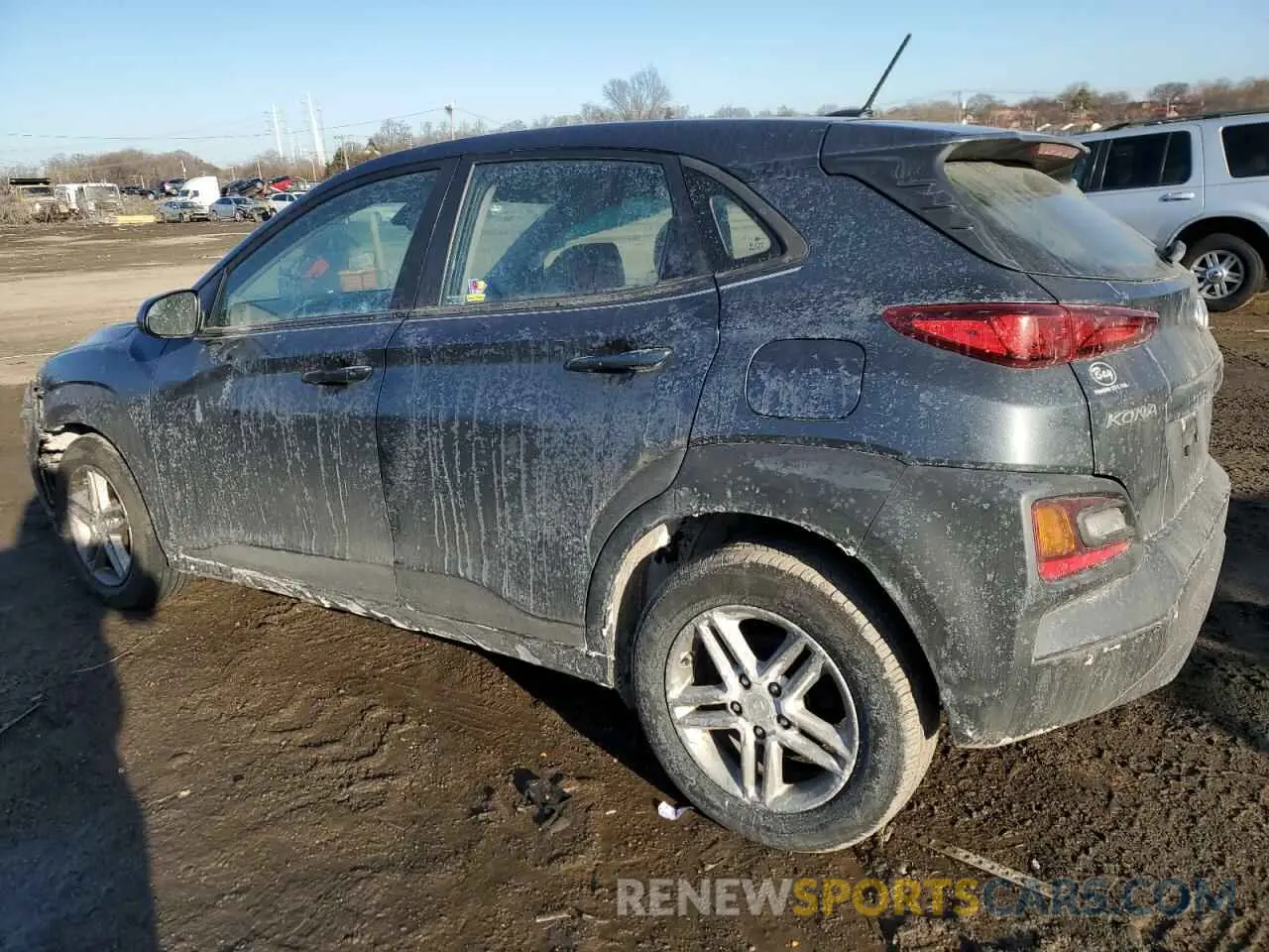 2 fotografías del automóvil dañado KM8K12AA1LU522962 HYUNDAI KONA 2020