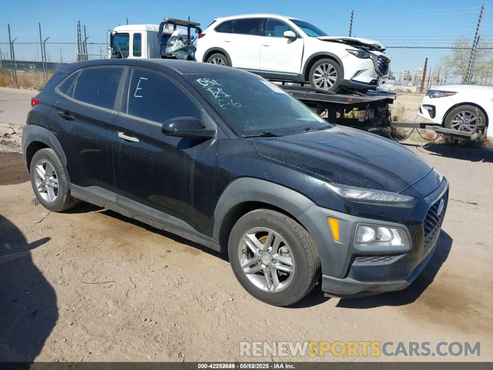 1 fotografías del automóvil dañado KM8K12AA2LU415189 HYUNDAI KONA 2020