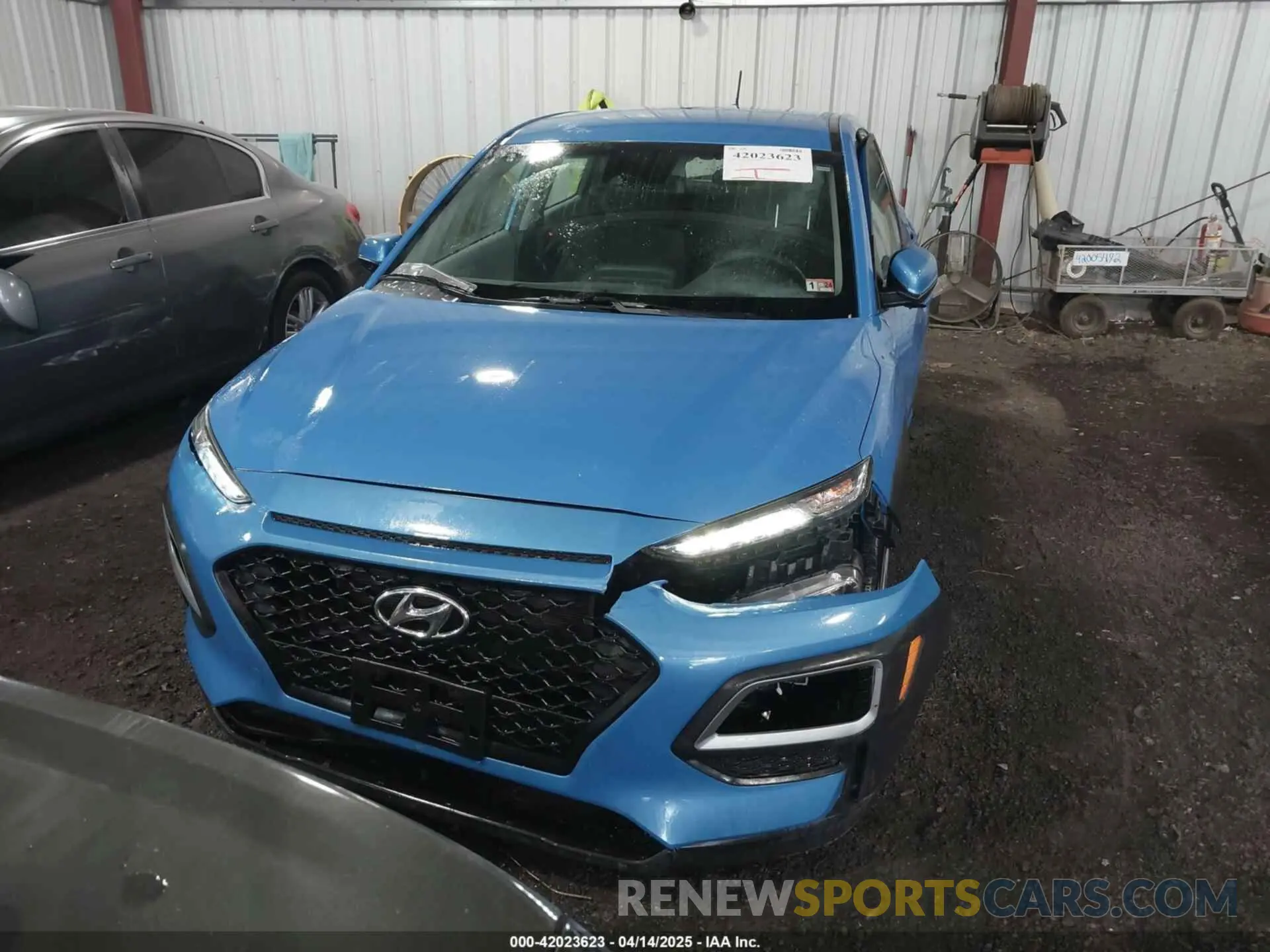 6 fotografías del automóvil dañado KM8K12AA2LU434275 HYUNDAI KONA 2020