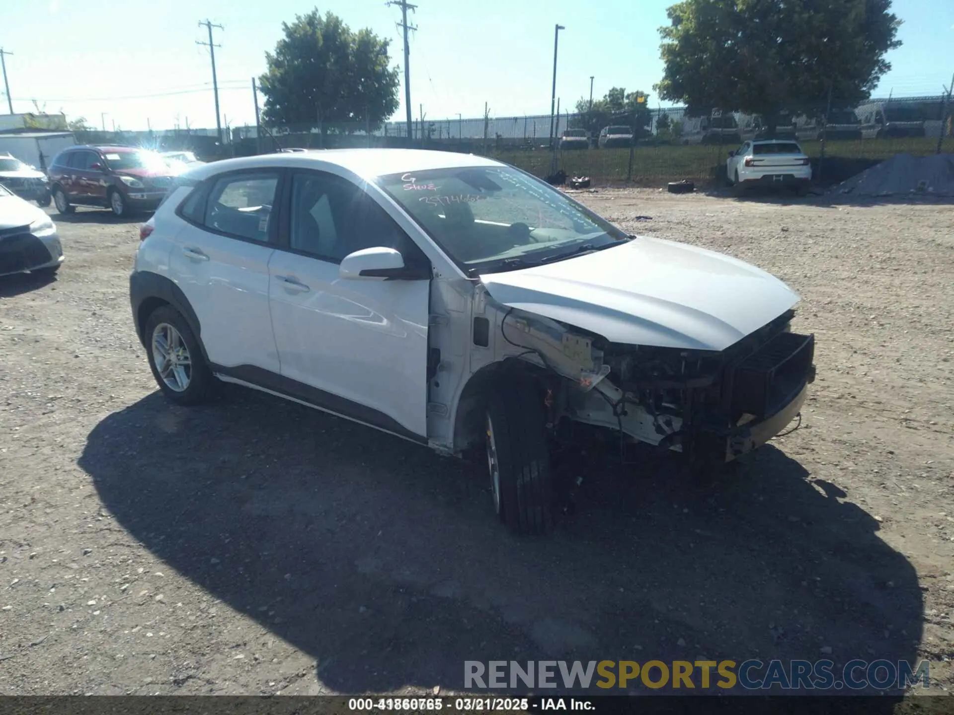 1 fotografías del automóvil dañado KM8K12AA4LU517738 HYUNDAI KONA 2020