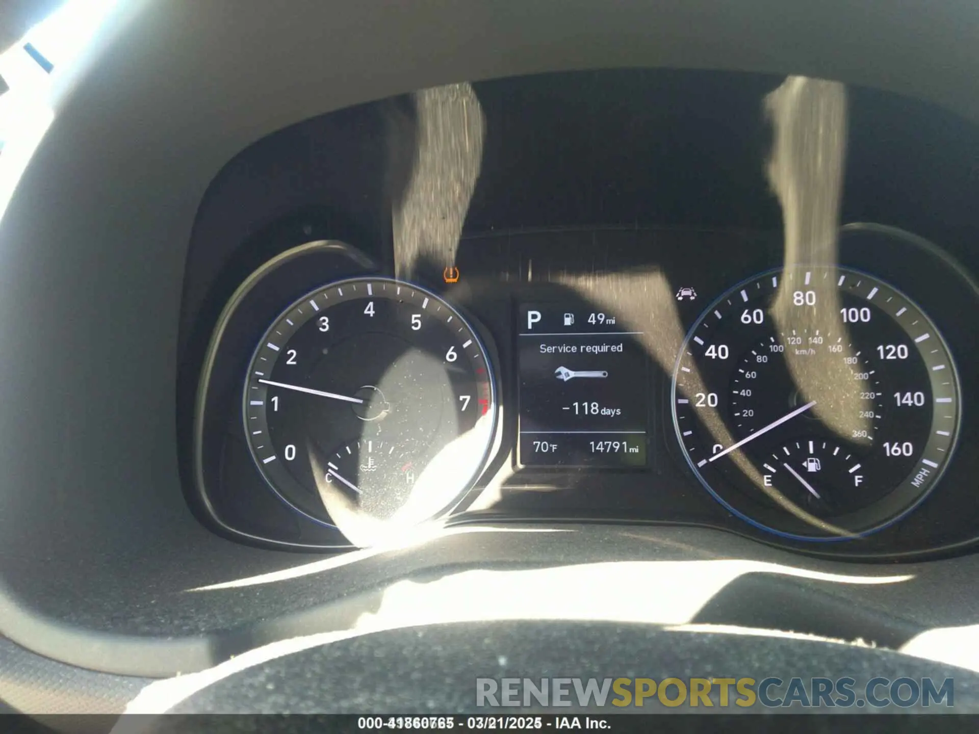 7 fotografías del automóvil dañado KM8K12AA4LU517738 HYUNDAI KONA 2020