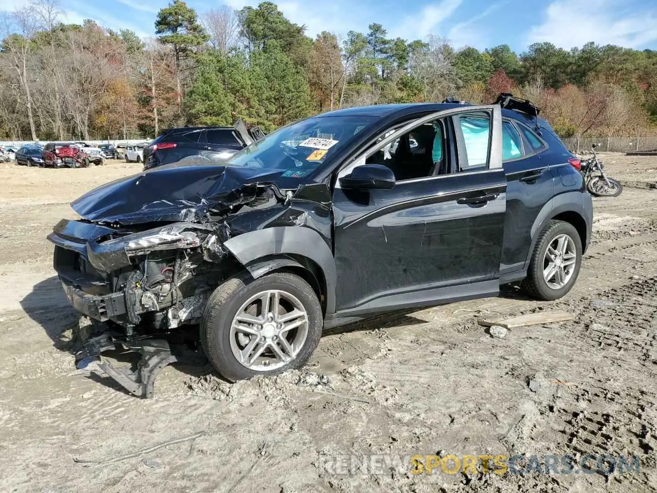 1 fotografías del automóvil dañado KM8K12AA5LU400346 HYUNDAI KONA 2020