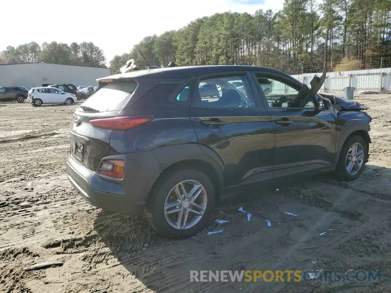 3 fotografías del automóvil dañado KM8K12AA5LU400346 HYUNDAI KONA 2020