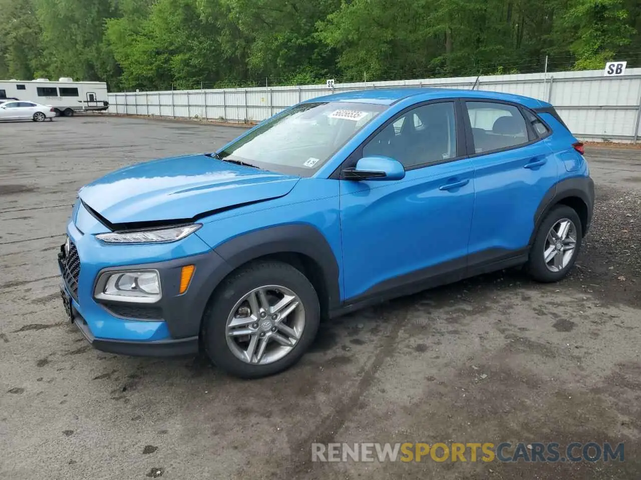 1 fotografías del automóvil dañado KM8K12AA5LU565040 HYUNDAI KONA 2020