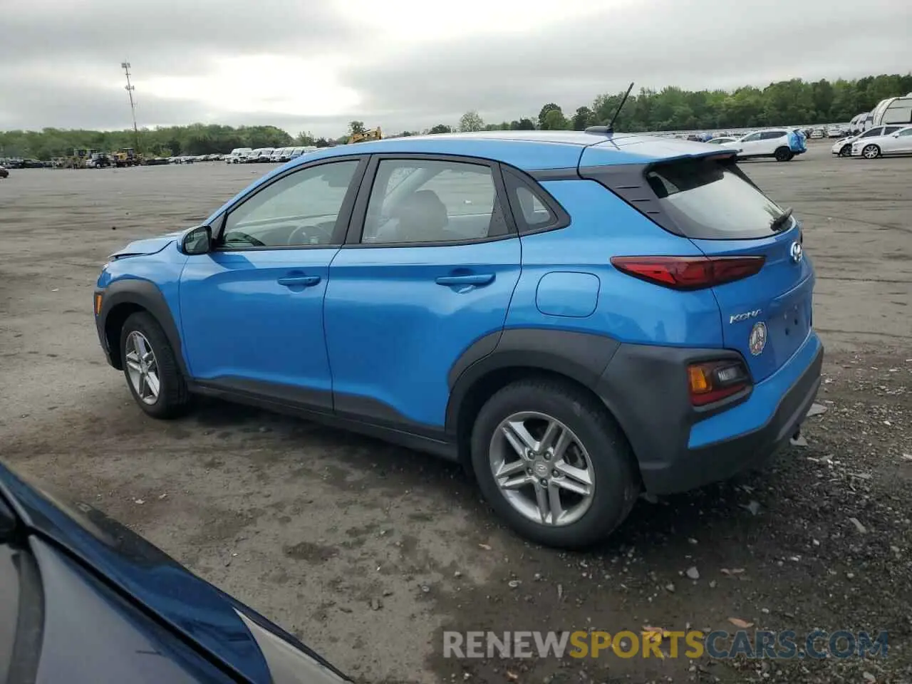 2 fotografías del automóvil dañado KM8K12AA5LU565040 HYUNDAI KONA 2020