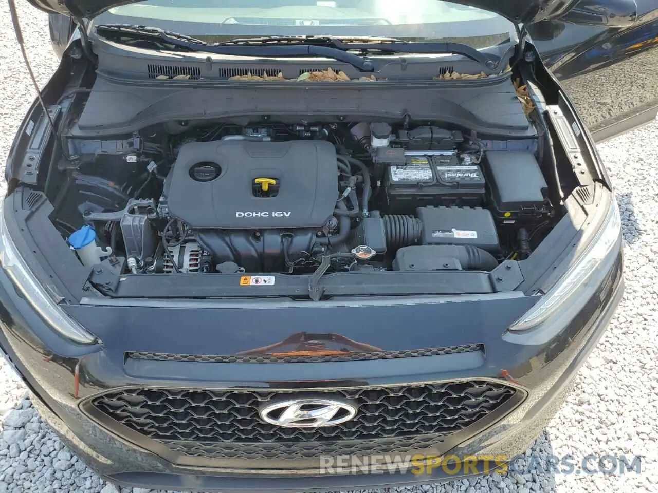 11 fotografías del automóvil dañado KM8K12AA6LU430973 HYUNDAI KONA 2020
