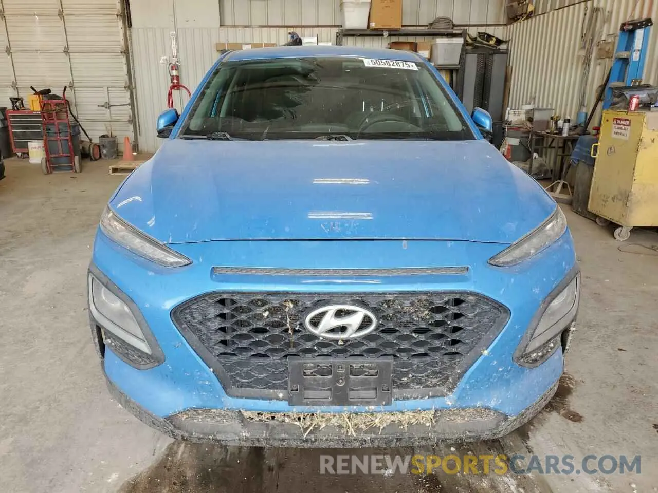 5 fotografías del automóvil dañado KM8K12AA6LU441097 HYUNDAI KONA 2020