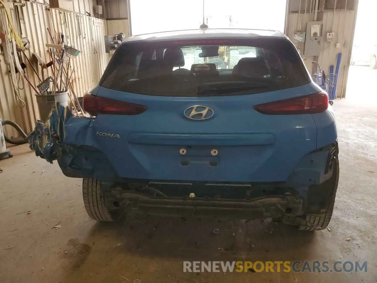 6 fotografías del automóvil dañado KM8K12AA6LU441097 HYUNDAI KONA 2020