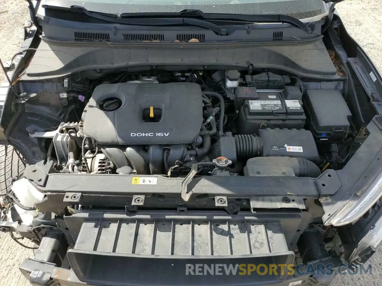 11 fotografías del automóvil dañado KM8K12AA6LU523069 HYUNDAI KONA 2020