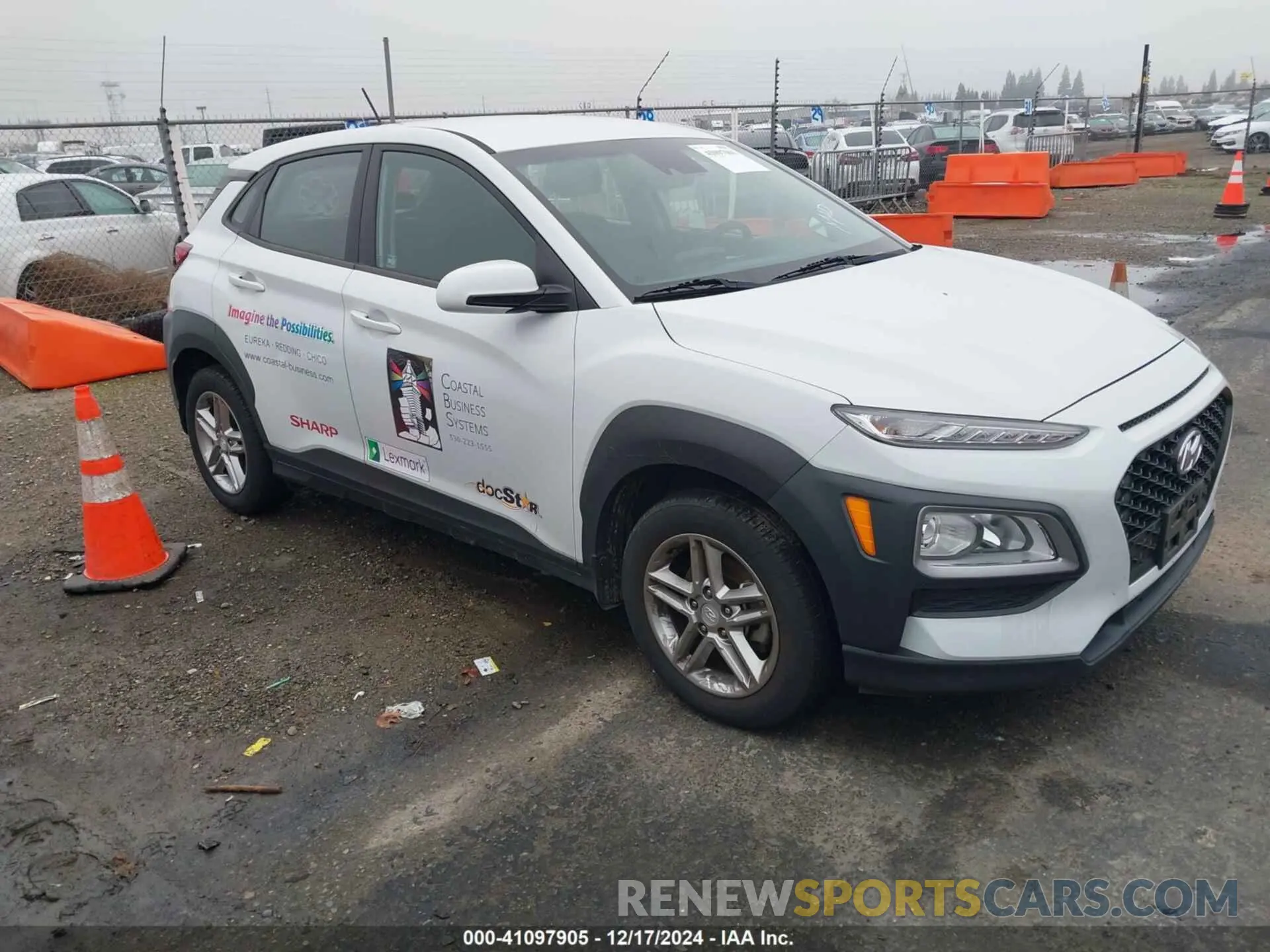 1 fotografías del automóvil dañado KM8K12AA6LU579366 HYUNDAI KONA 2020