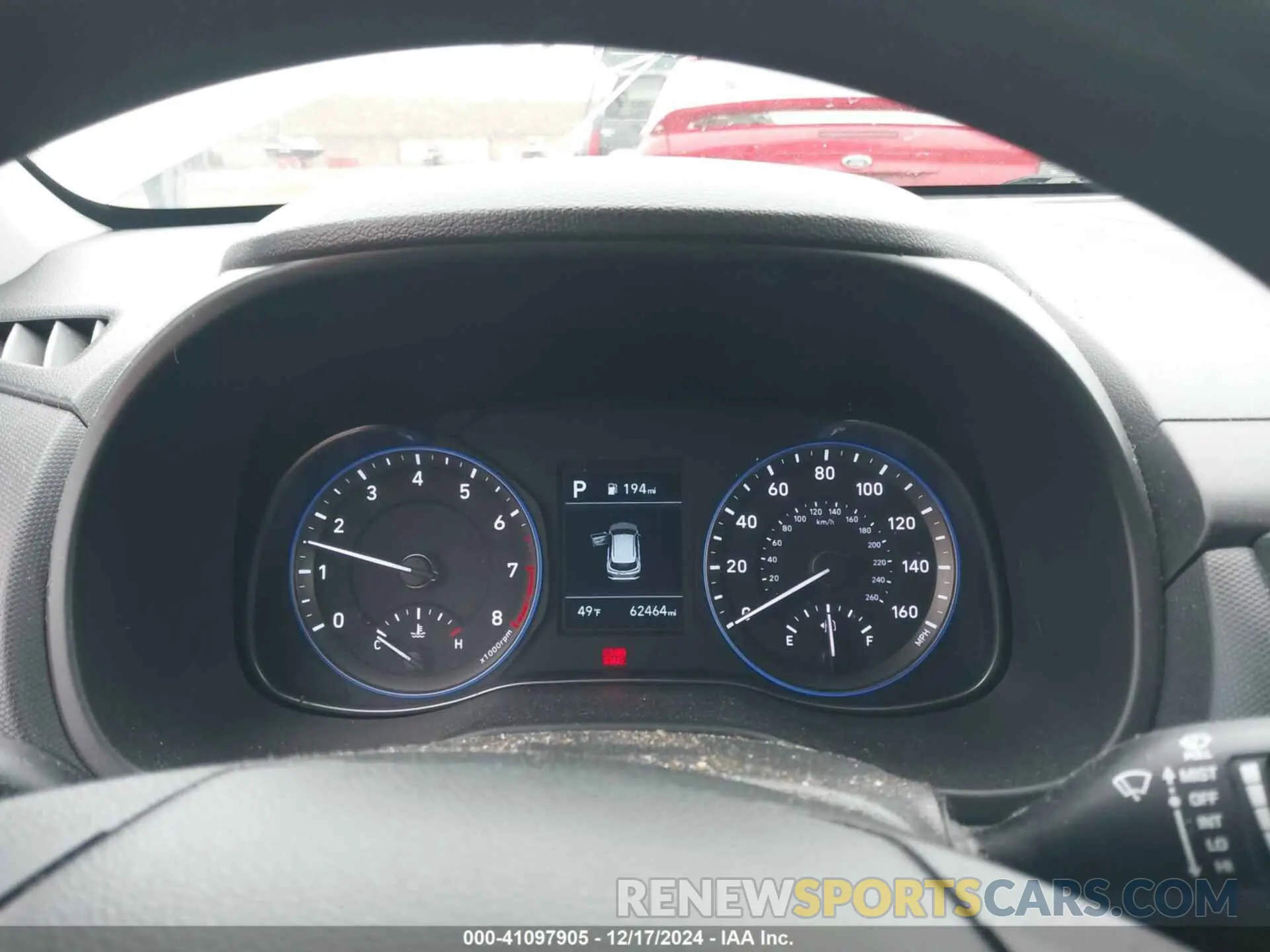 7 fotografías del automóvil dañado KM8K12AA6LU579366 HYUNDAI KONA 2020