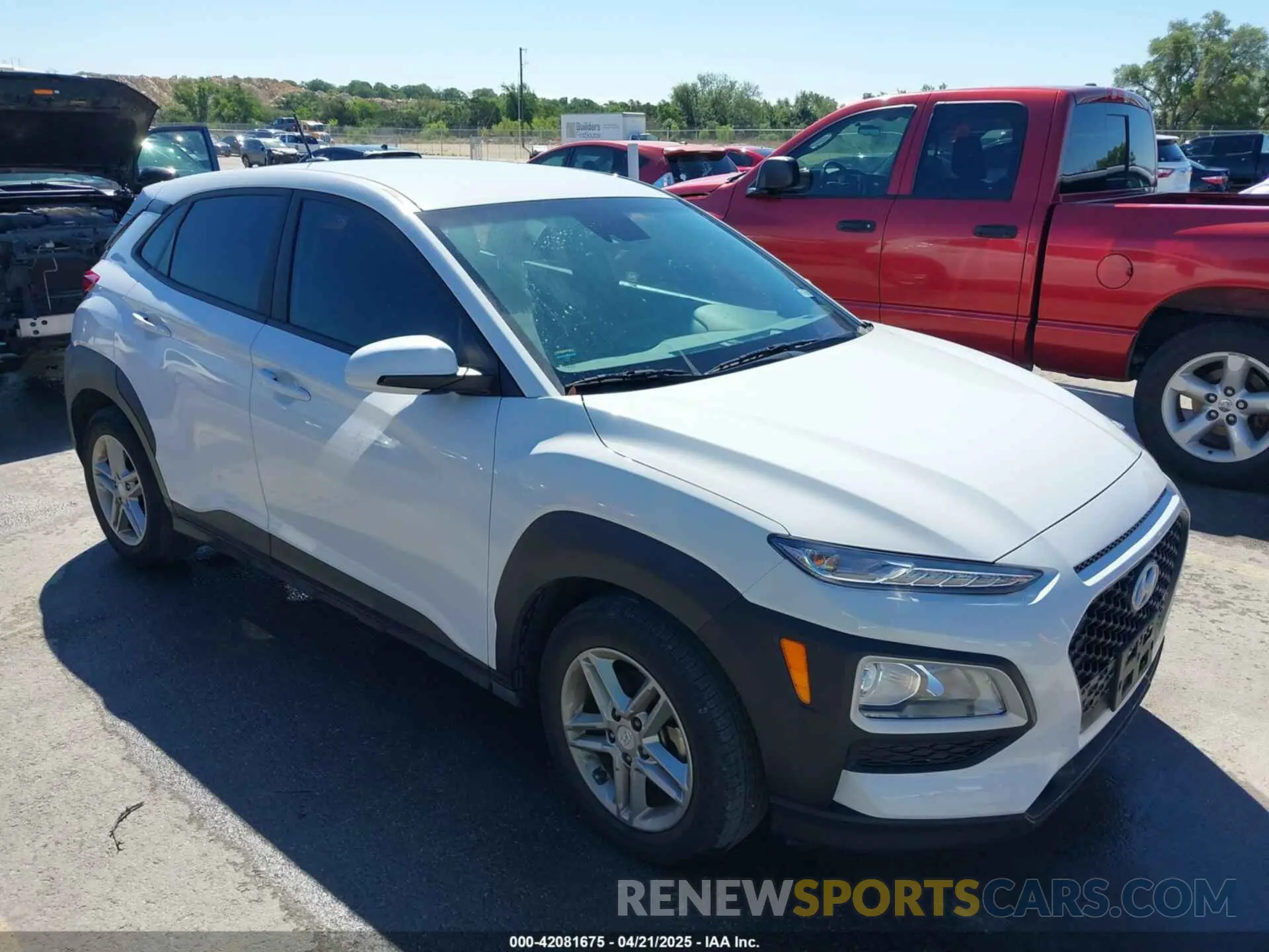 1 fotografías del automóvil dañado KM8K12AA7LU424244 HYUNDAI KONA 2020