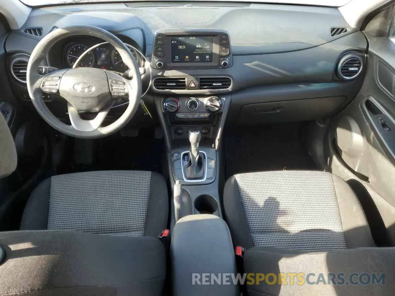 8 fotografías del automóvil dañado KM8K12AA9LU442695 HYUNDAI KONA 2020