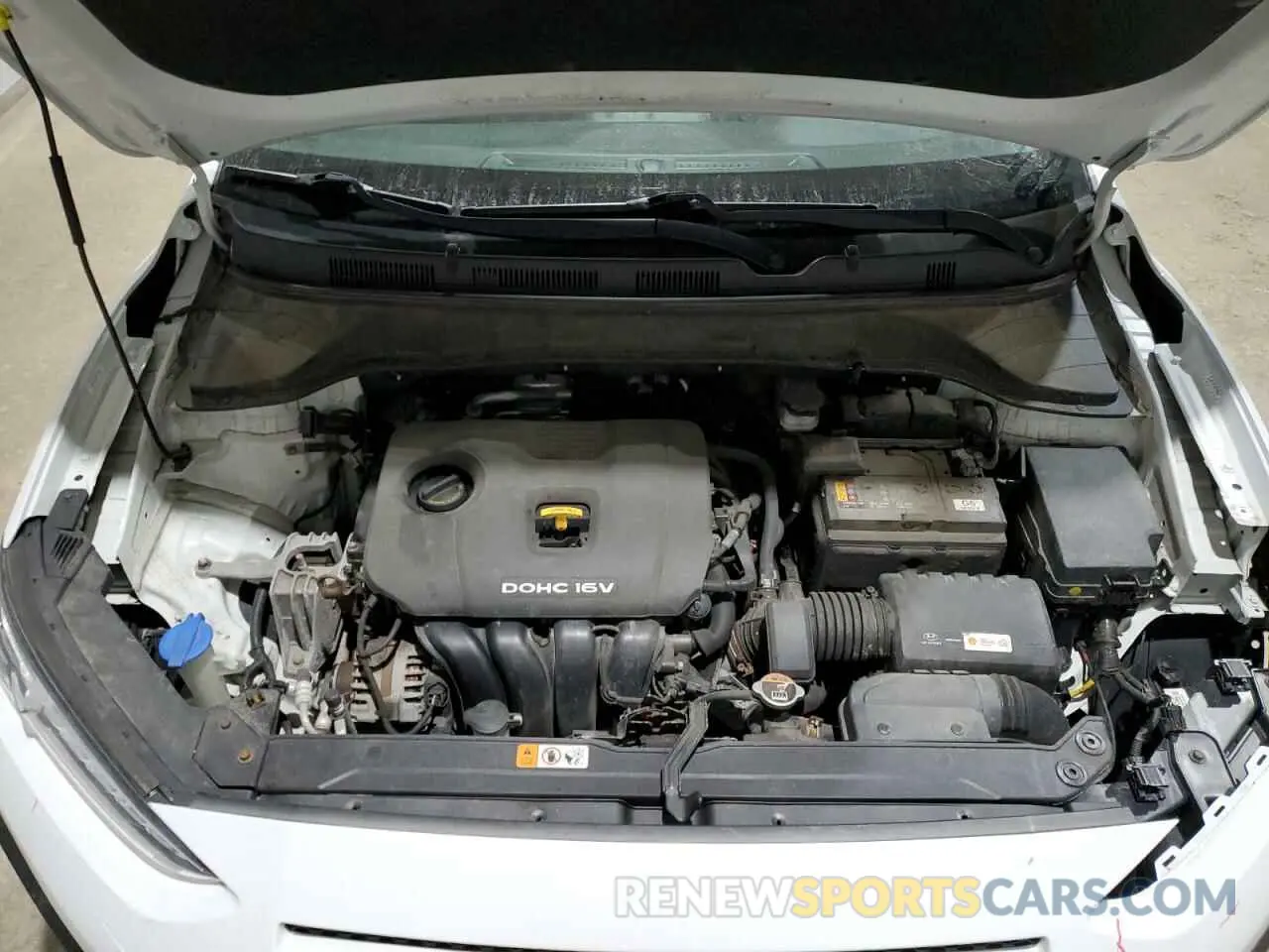 12 fotografías del automóvil dañado KM8K1CAA0LU416587 HYUNDAI KONA 2020