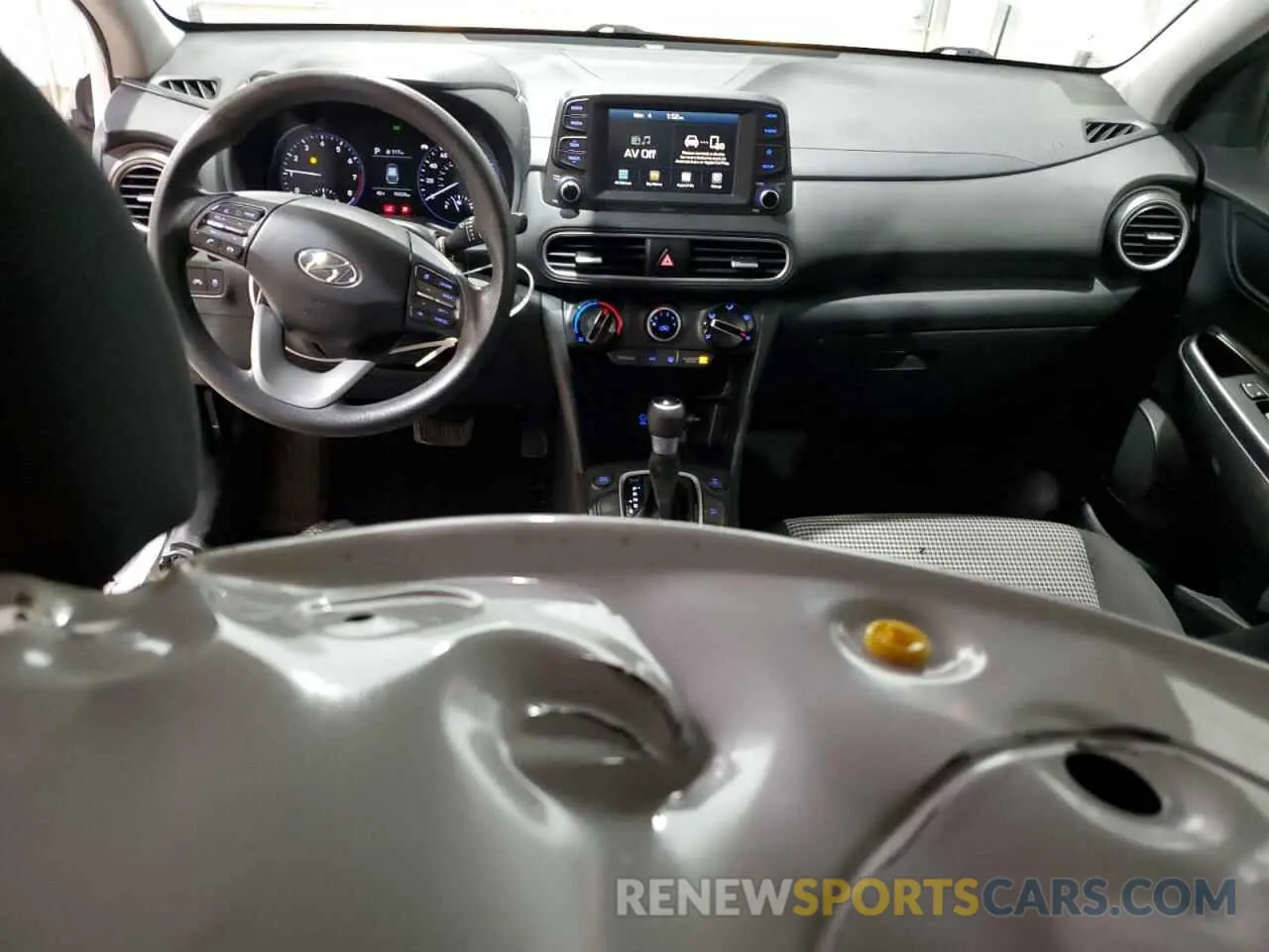 8 fotografías del automóvil dañado KM8K1CAA0LU416587 HYUNDAI KONA 2020