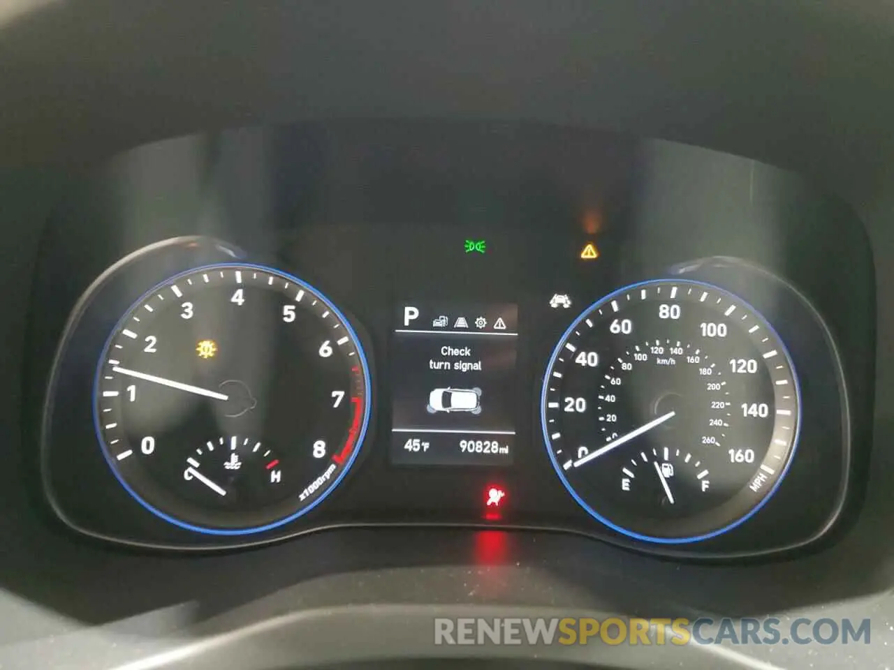 9 fotografías del automóvil dañado KM8K1CAA0LU416587 HYUNDAI KONA 2020