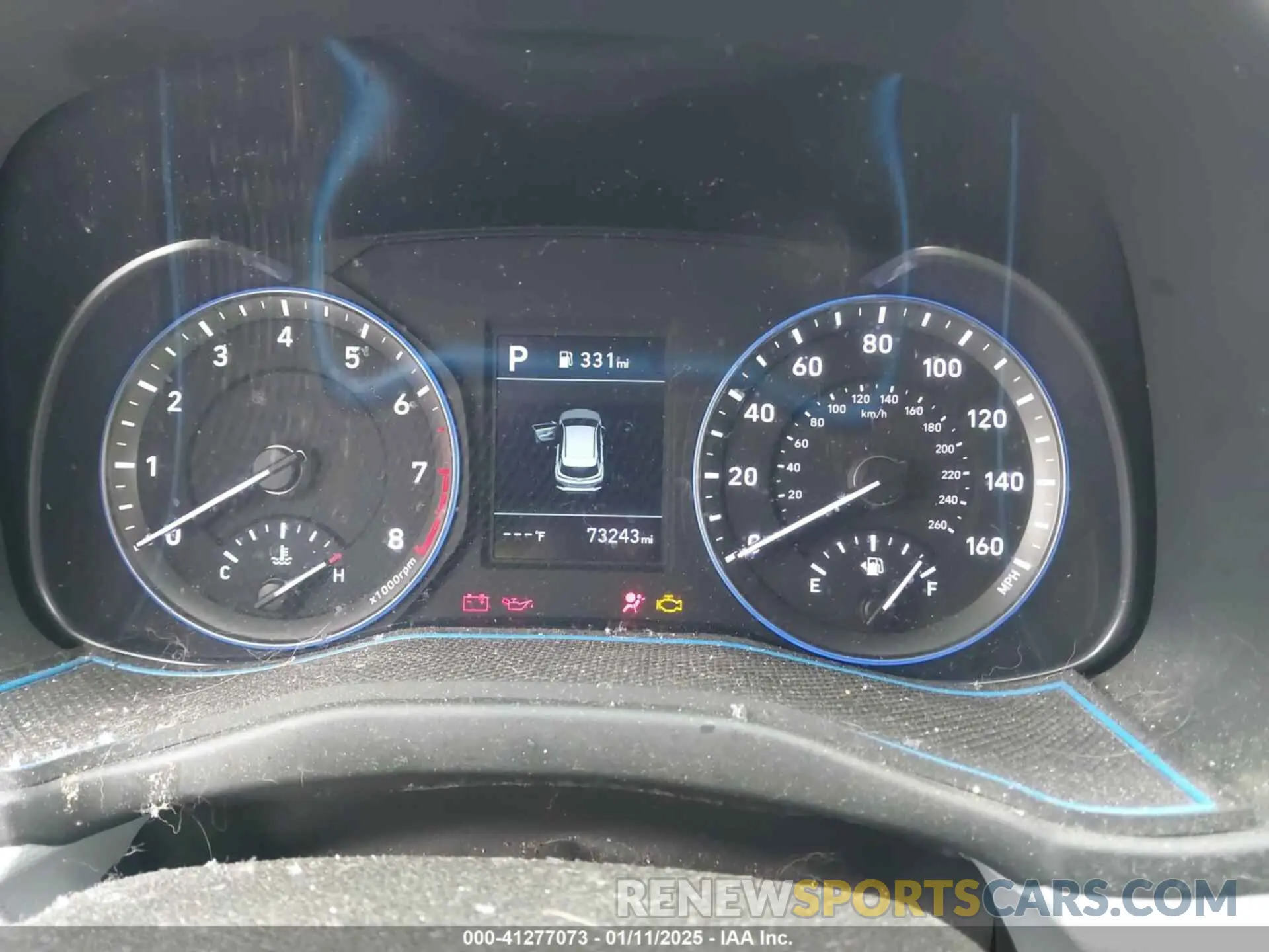 7 fotografías del automóvil dañado KM8K1CAA1LU453616 HYUNDAI KONA 2020