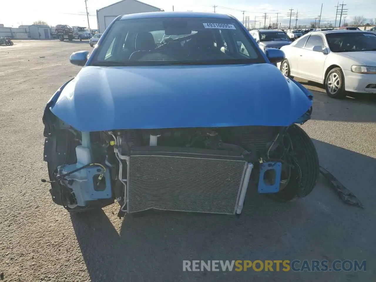5 fotografías del automóvil dañado KM8K1CAA2LU480257 HYUNDAI KONA 2020