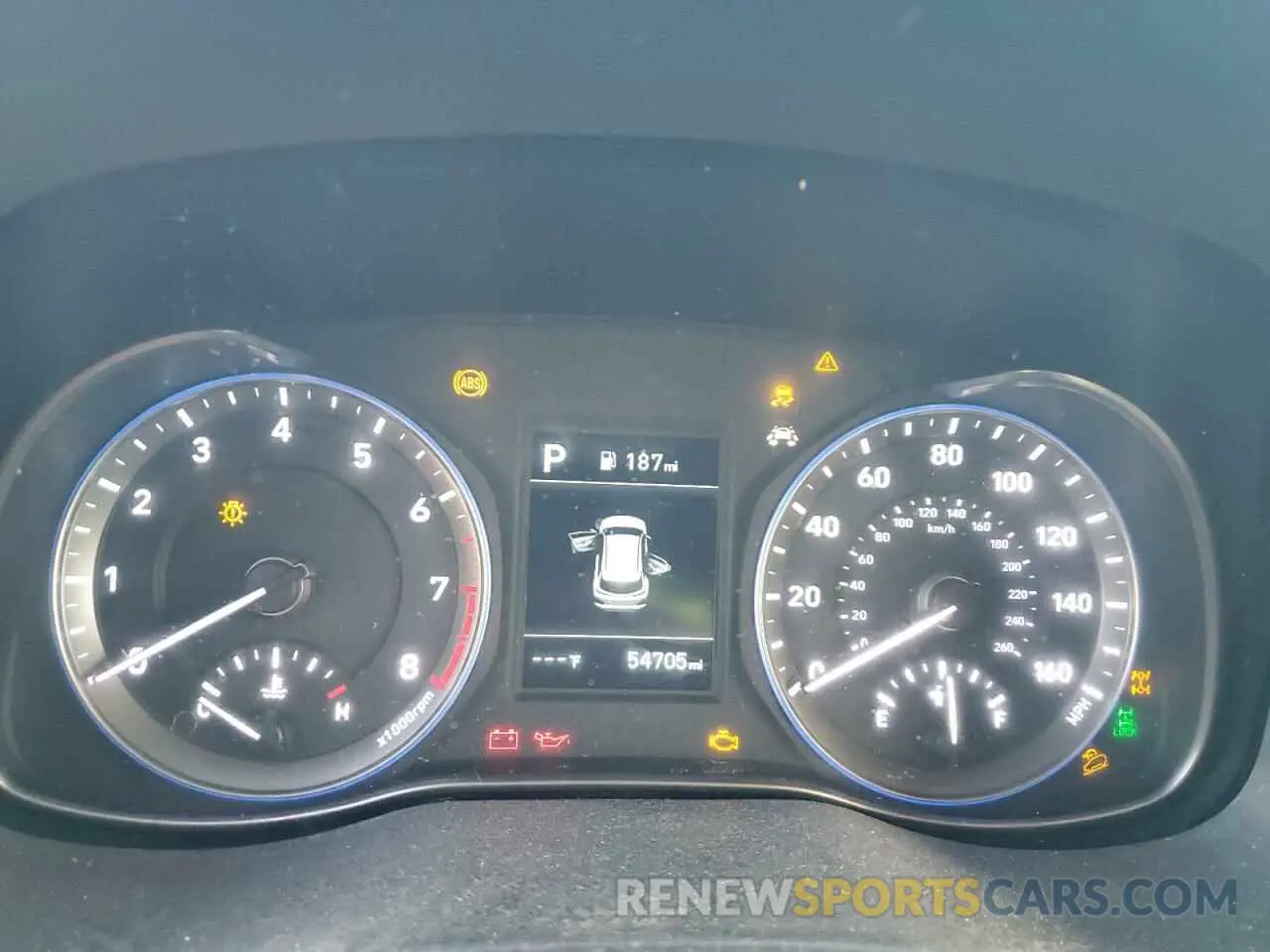 9 fotografías del automóvil dañado KM8K1CAA2LU480257 HYUNDAI KONA 2020