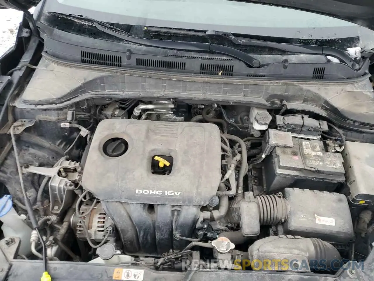 11 fotografías del automóvil dañado KM8K1CAA2LU493820 HYUNDAI KONA 2020