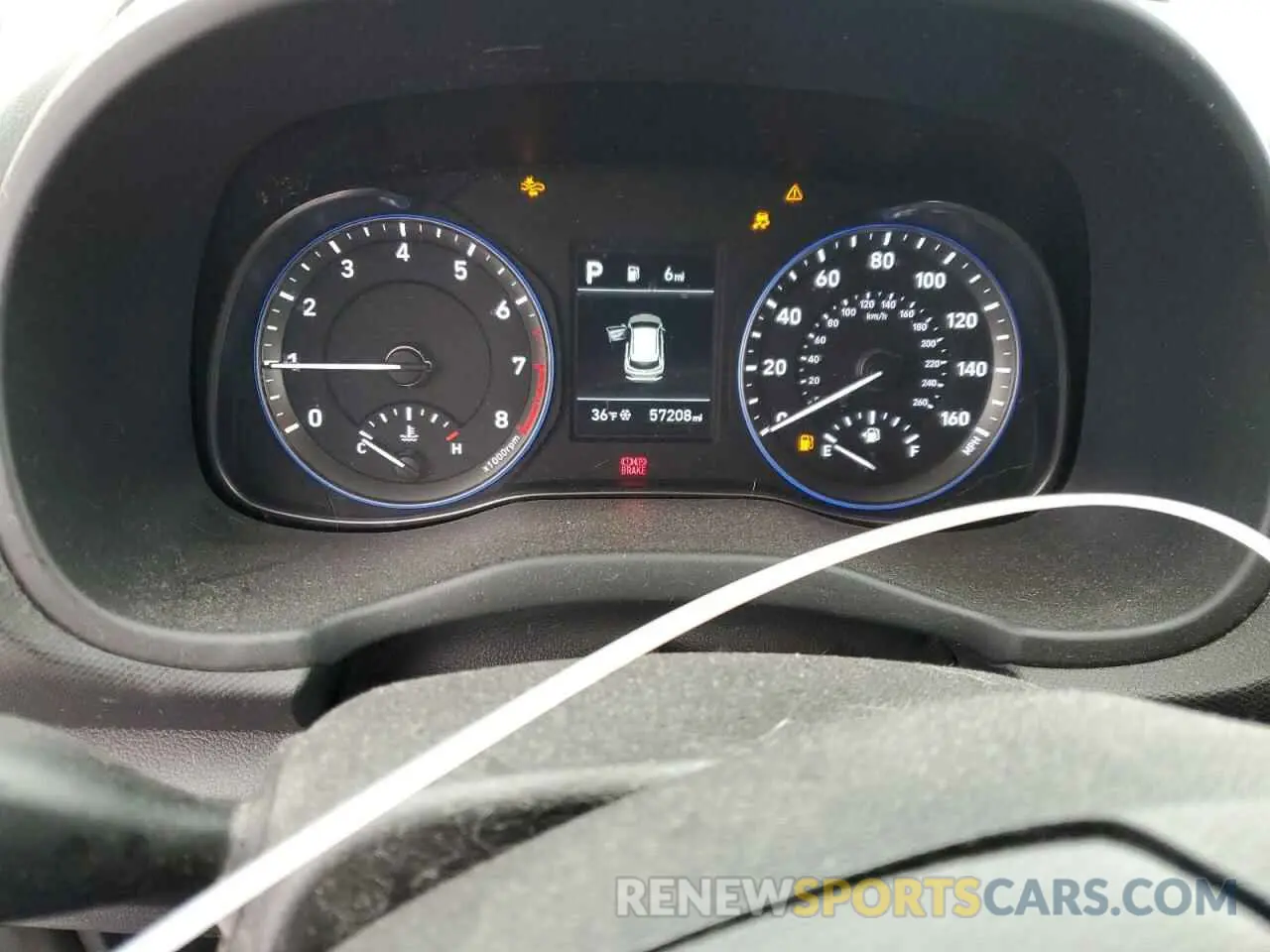 9 fotografías del automóvil dañado KM8K1CAA2LU493820 HYUNDAI KONA 2020