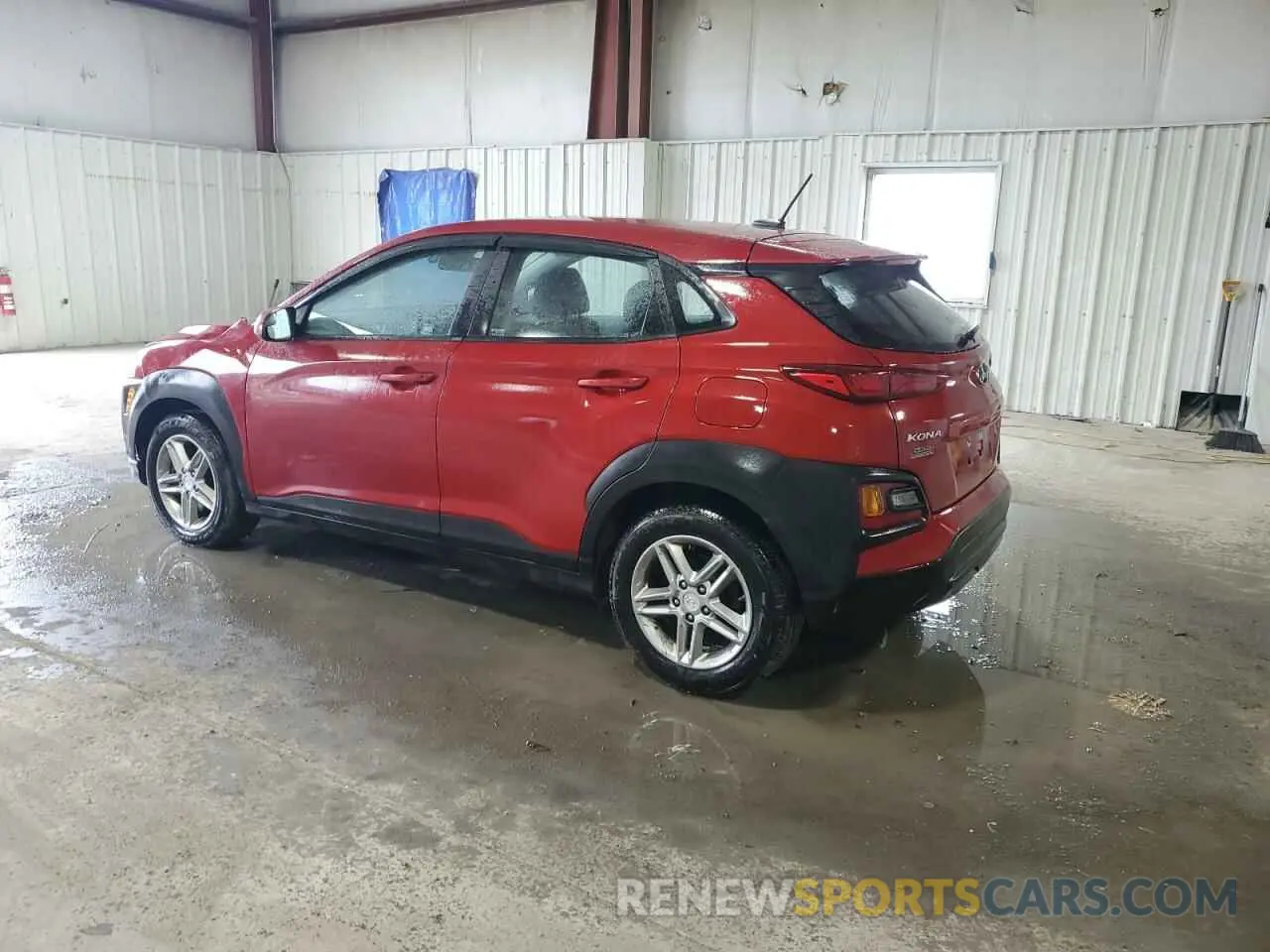2 fotografías del automóvil dañado KM8K1CAA2LU527142 HYUNDAI KONA 2020