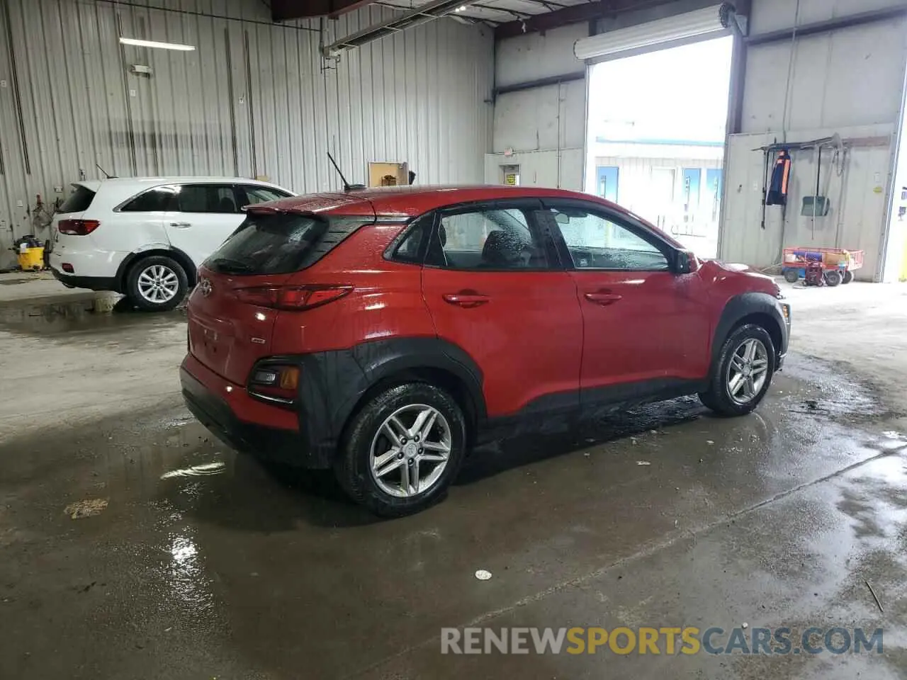 3 fotografías del automóvil dañado KM8K1CAA2LU527142 HYUNDAI KONA 2020