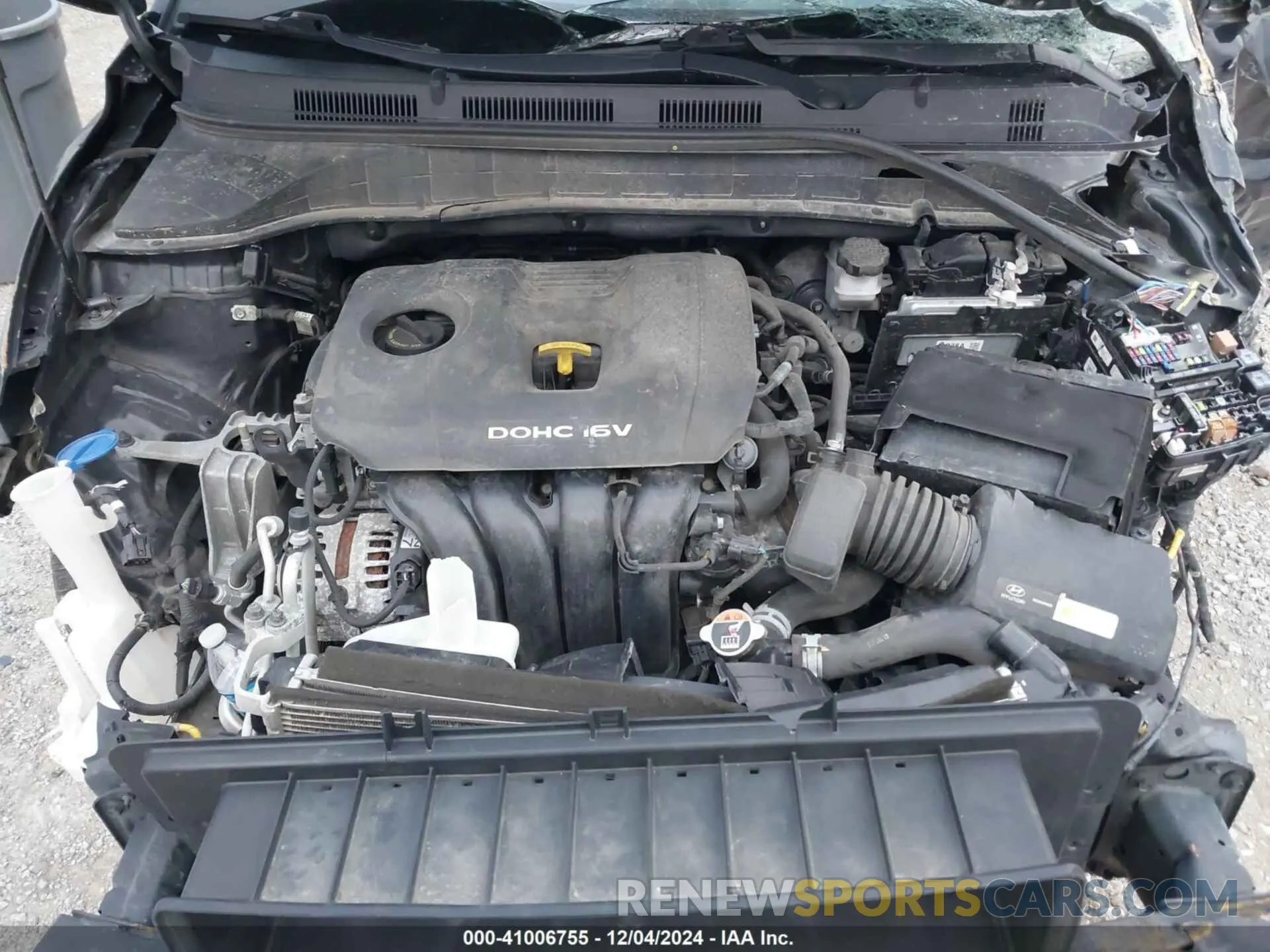 10 fotografías del automóvil dañado KM8K1CAA4LU487307 HYUNDAI KONA 2020