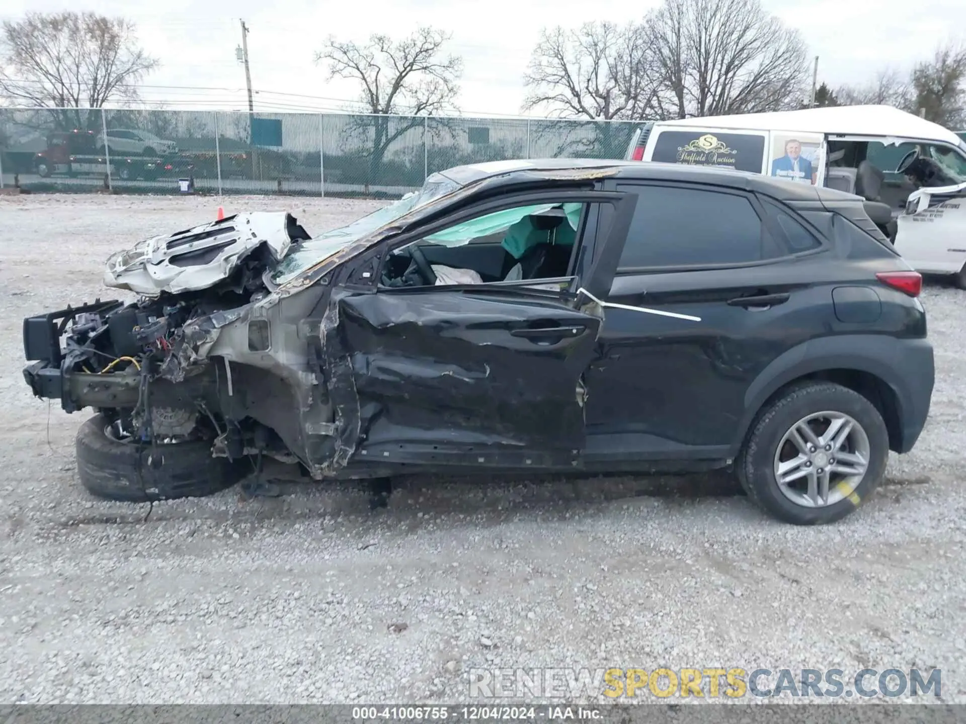 14 fotografías del automóvil dañado KM8K1CAA4LU487307 HYUNDAI KONA 2020