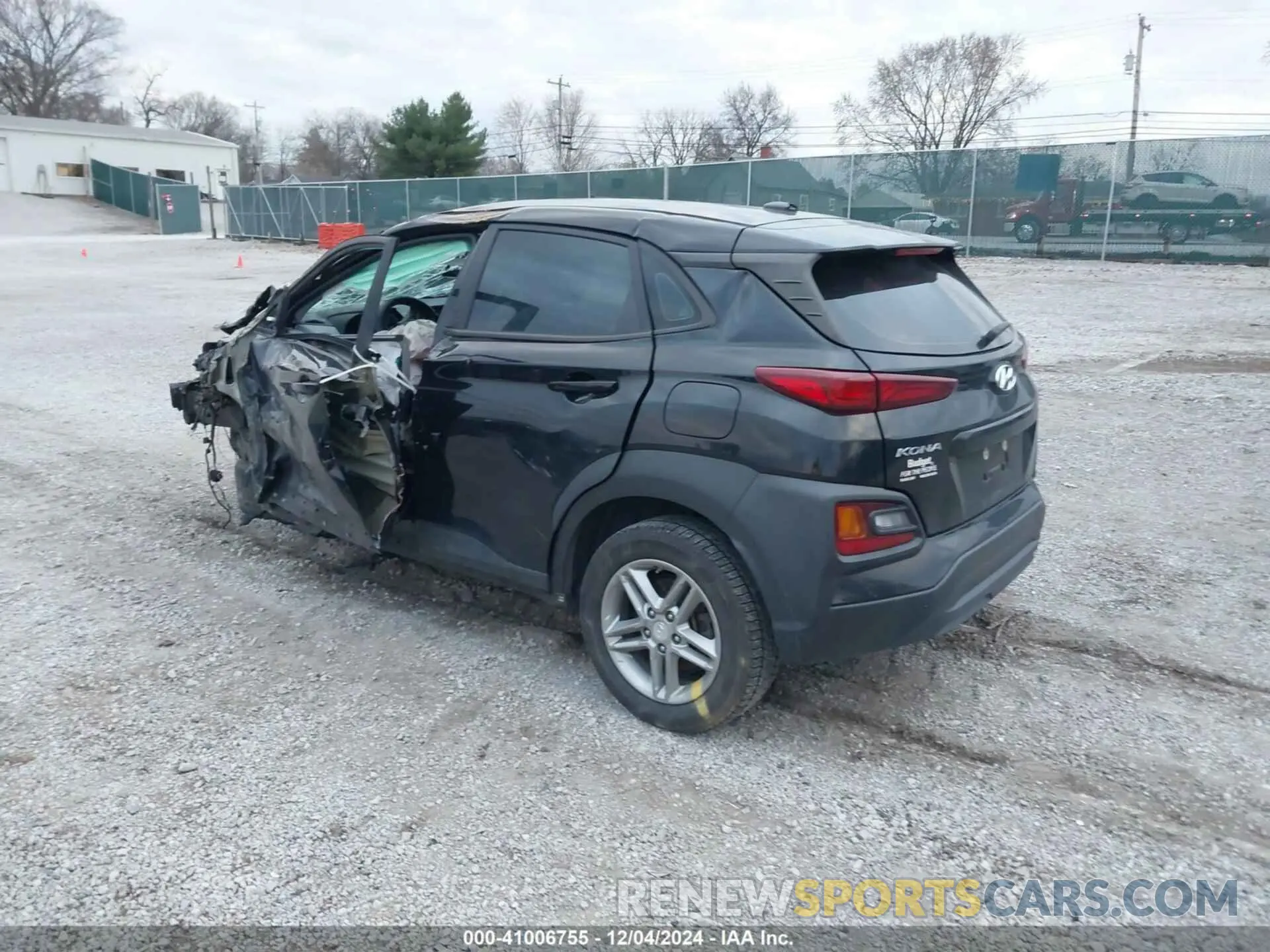 3 fotografías del automóvil dañado KM8K1CAA4LU487307 HYUNDAI KONA 2020