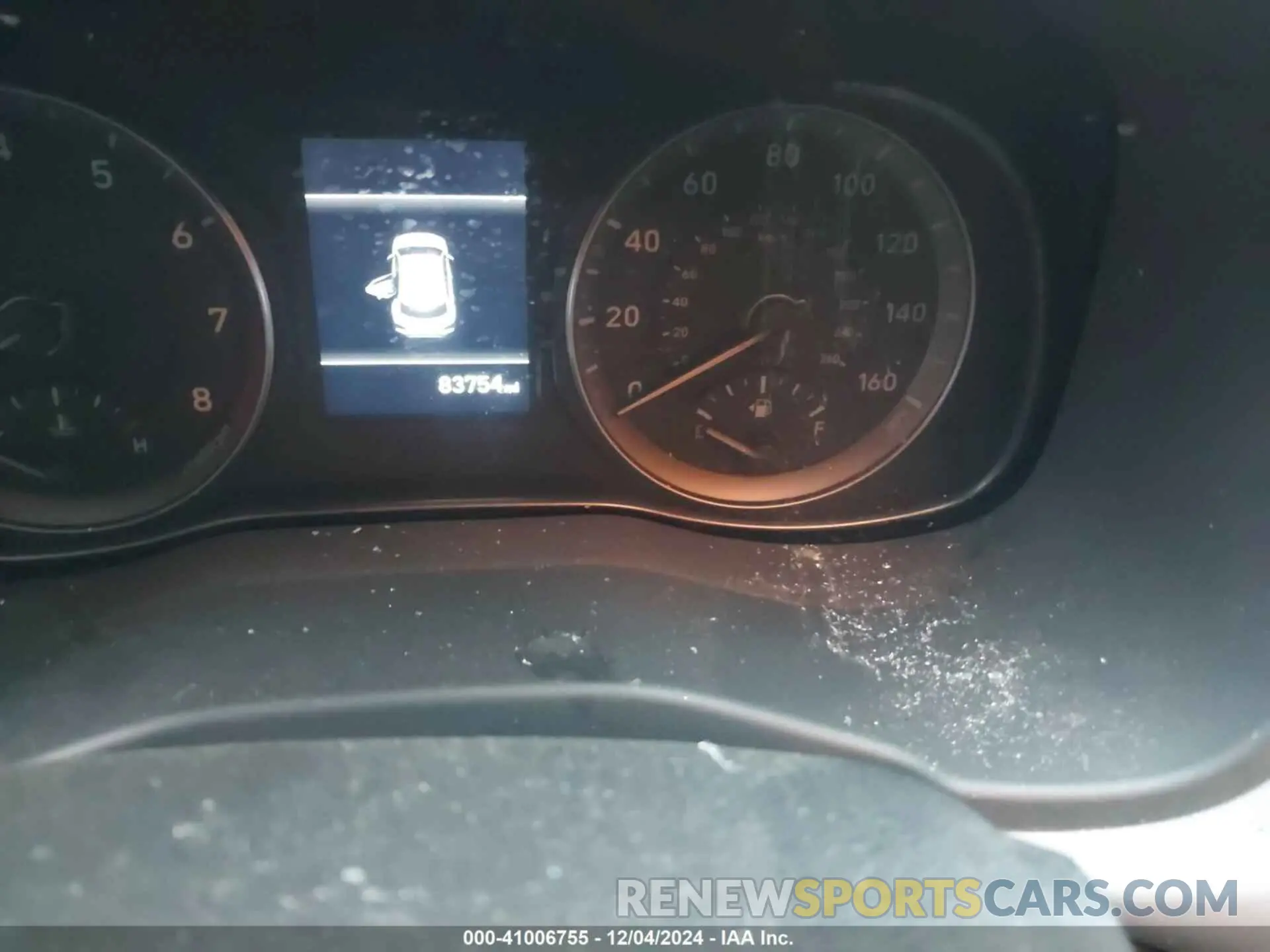 7 fotografías del automóvil dañado KM8K1CAA4LU487307 HYUNDAI KONA 2020