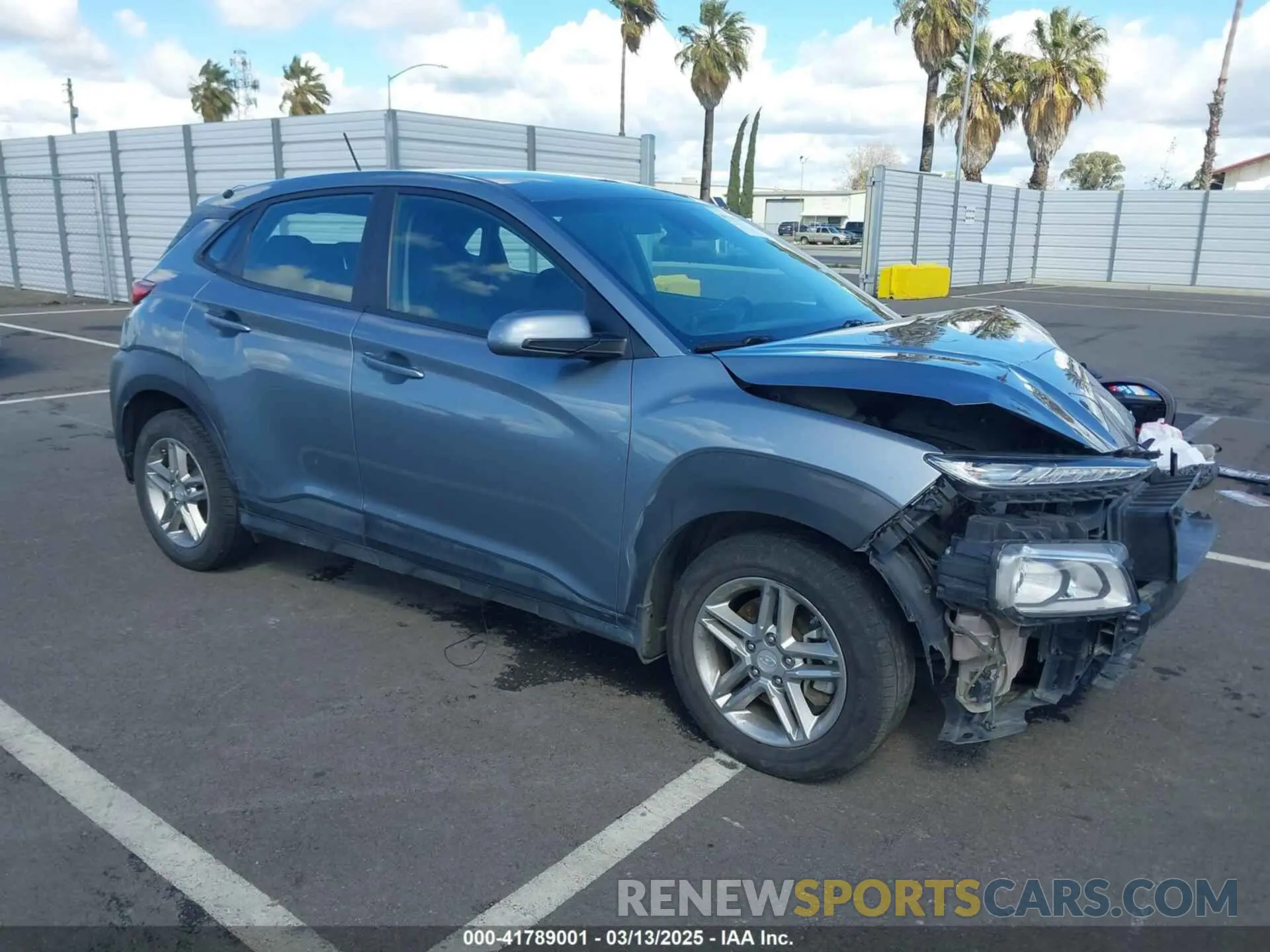 1 fotografías del automóvil dañado KM8K1CAA7LU591838 HYUNDAI KONA 2020