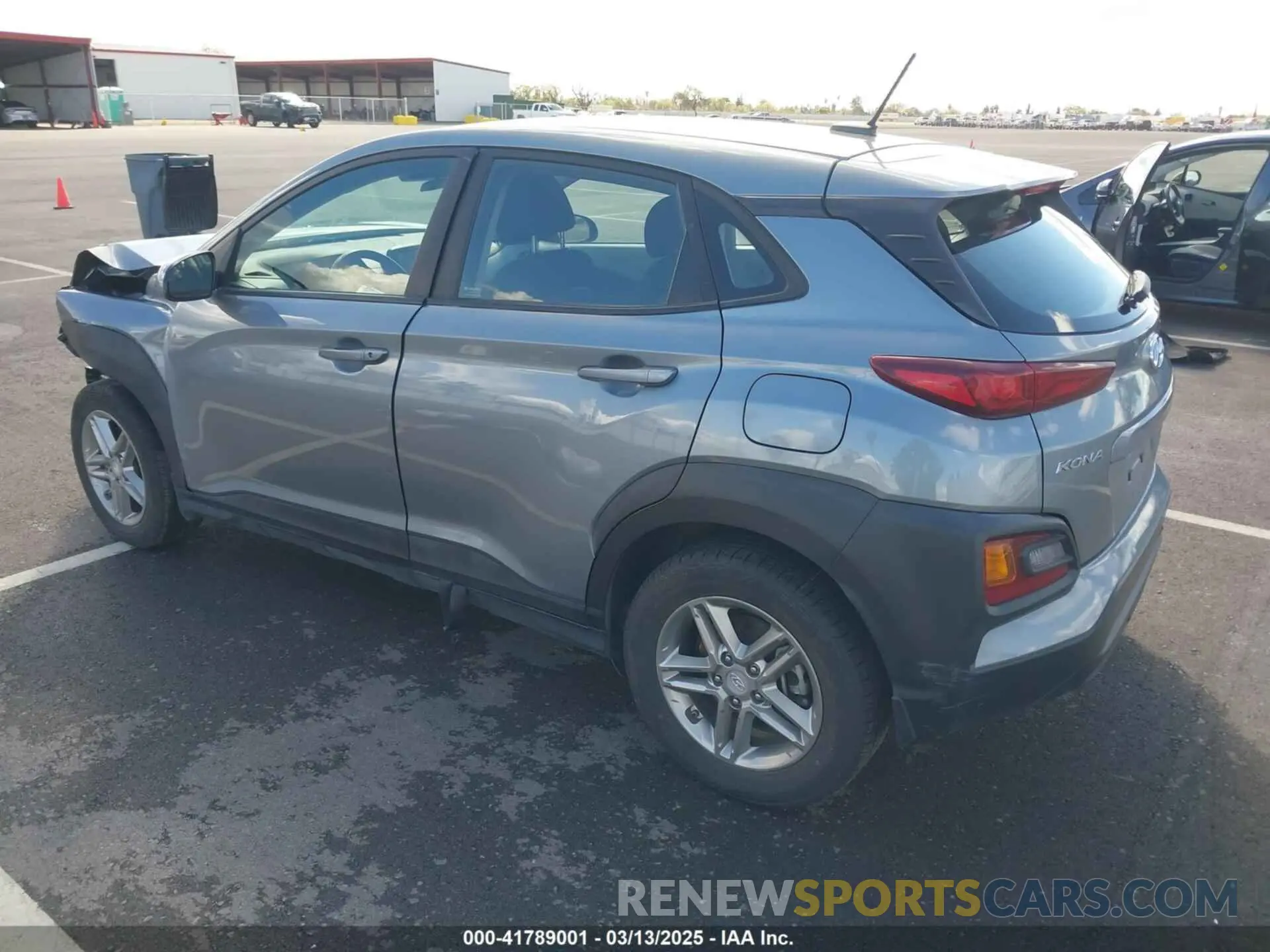 3 fotografías del automóvil dañado KM8K1CAA7LU591838 HYUNDAI KONA 2020