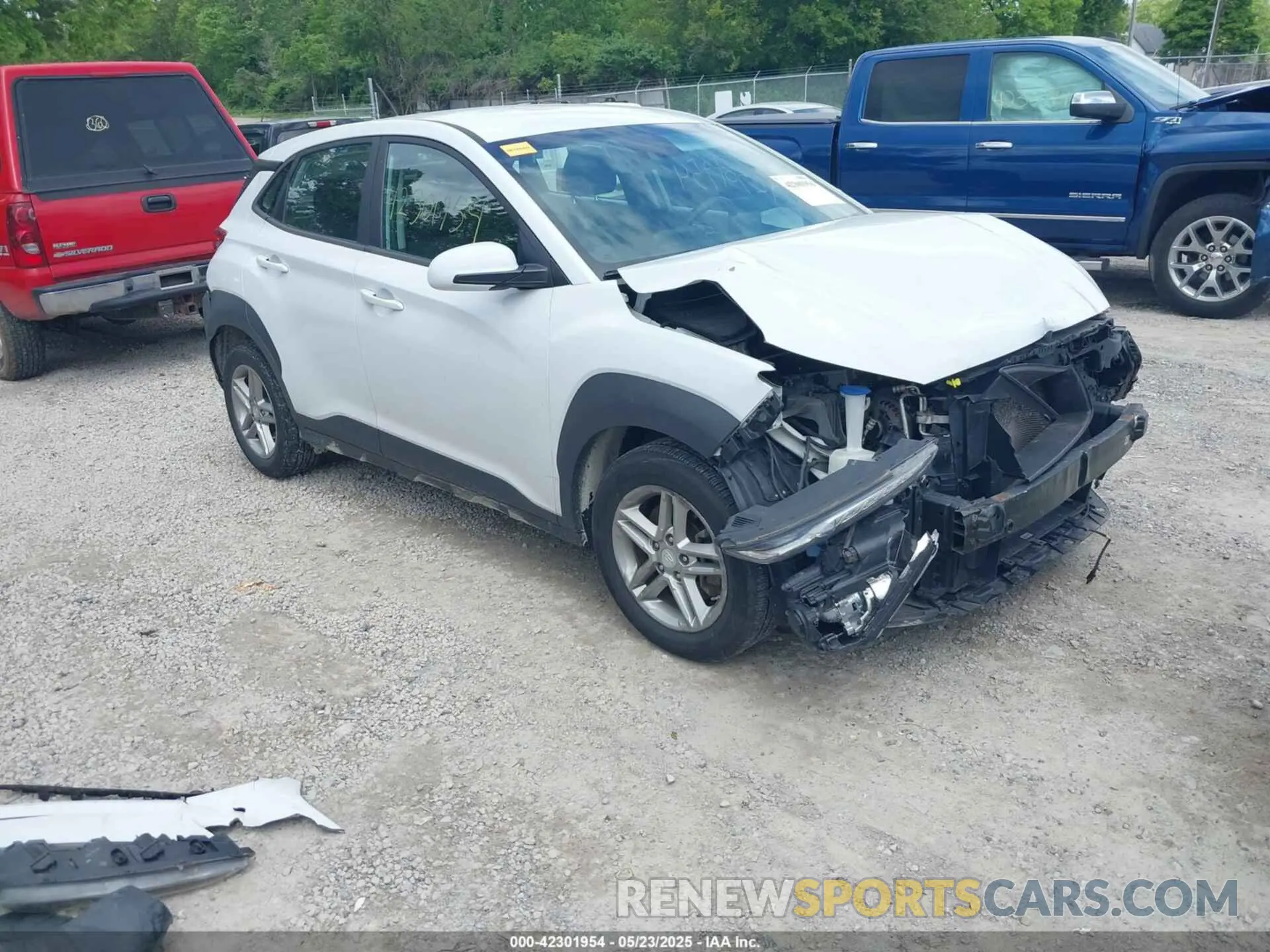1 fotografías del automóvil dañado KM8K1CAA8LU443892 HYUNDAI KONA 2020