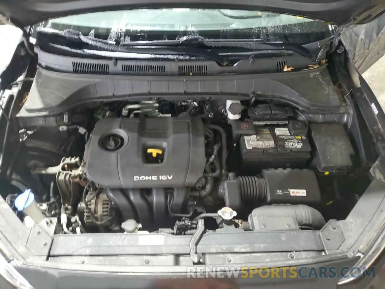 12 fotografías del automóvil dañado KM8K1CAA8LU472809 HYUNDAI KONA 2020