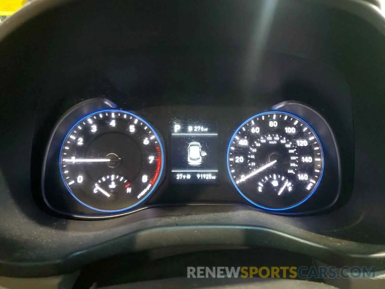 9 fotografías del automóvil dañado KM8K1CAA8LU472809 HYUNDAI KONA 2020