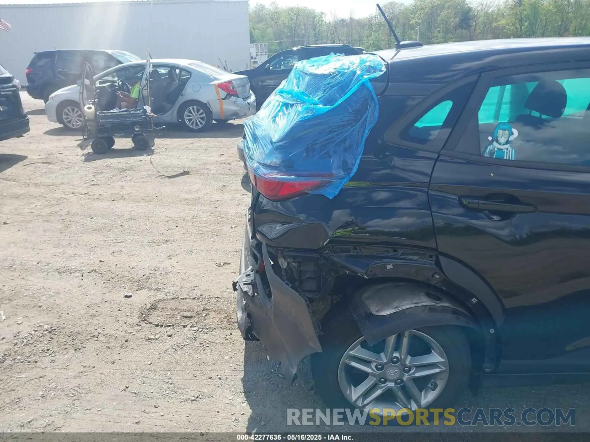20 fotografías del automóvil dañado KM8K1CAA8LU574353 HYUNDAI KONA 2020