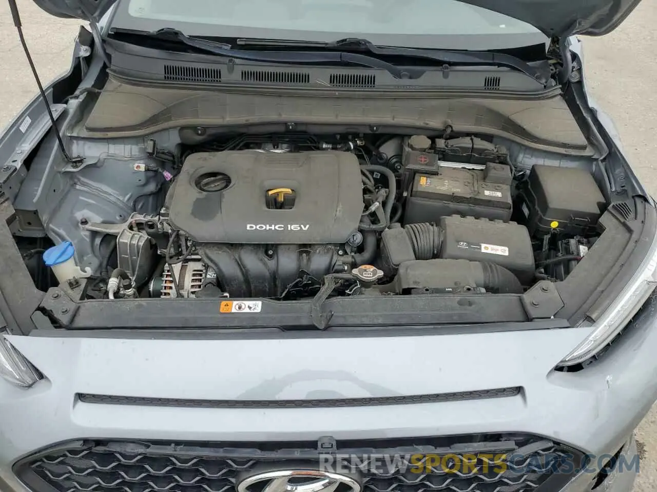 11 fotografías del automóvil dañado KM8K22AA2LU561377 HYUNDAI KONA 2020