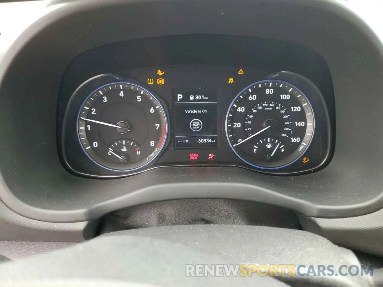9 fotografías del automóvil dañado KM8K22AA2LU561377 HYUNDAI KONA 2020