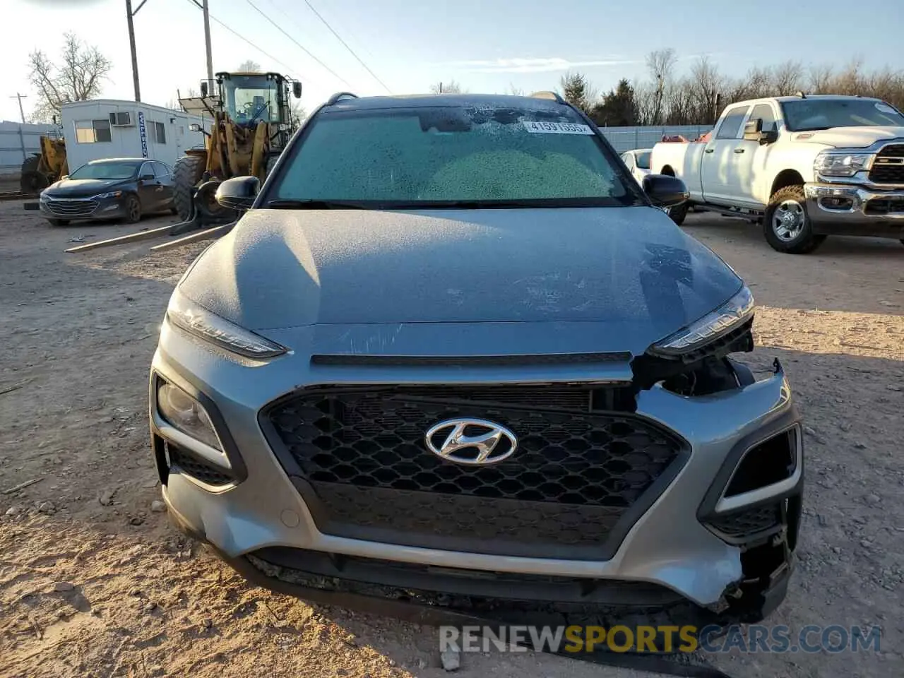 5 fotografías del automóvil dañado KM8K22AA3LU475852 HYUNDAI KONA 2020
