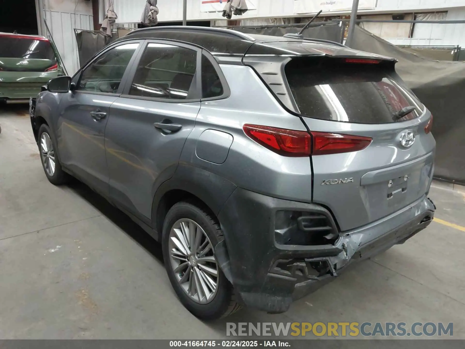 3 fotografías del automóvil dañado KM8K22AA5LU440441 HYUNDAI KONA 2020